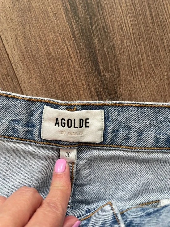 AGOLDE Low Slung Baggy Jeans- Size 30 - Picture 3 of 10